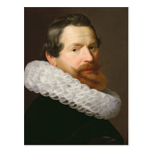 Portrait of a Man Wearing a Ruff Postcards