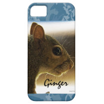 Portrait of a Mississippi Gray Squirrel /Blue Back iPhone 5 Covers