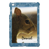 Portrait of a Mississippi Gray Squirrel /Blue Back iPad Mini Covers