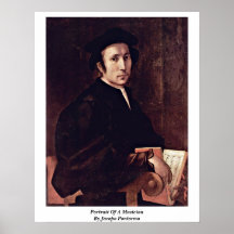 Portrait Of A Musician By Jacopo Pontormo Poster