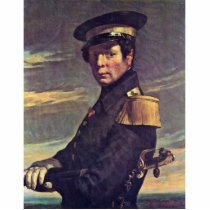 Portrait Of A Naval Officer By Millet  (Best Quali Photo Cutout