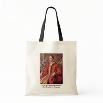 Portrait Of A Noblewoman   By Bronzino Angelo Bag