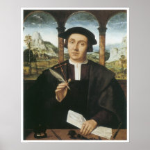 Portrait of a Notary, 1510 Poster