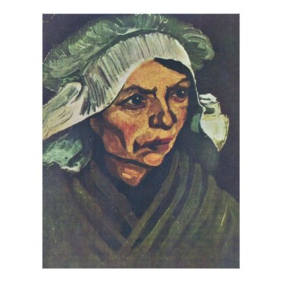 van gogh portrait woman. Portrait Of A Peasant Woman