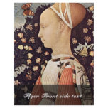 Portrait Of A Princess Ginevra D'Este By Pisanello flyers