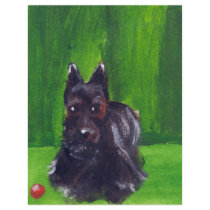 Portrait of a Scottish Terrier letterhead