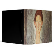 Portrait of a Student, c.1918-19 3 Ring Binders