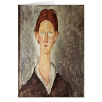 Portrait of a Student, c.1918-19 Cards