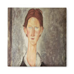 Portrait of a Student, c.1918-19 Refrigerator Magnets