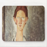 Portrait of a Student, c.1918-19 Mousepad