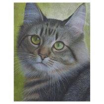 Portrait Of A Tabby letterhead by KarenHullArt Portrait Of A Tabby letterhead
