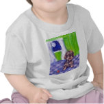 Portrait of a Wirehaired Dachshund Tshirt