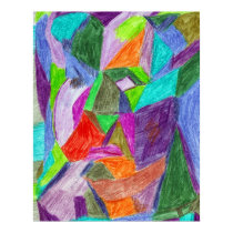 Portrait of a Woman -- After Picasso posters
