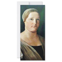 Portrait Of A Woman By Lotto Lorenzo (Best Quality Custom Rack Cards