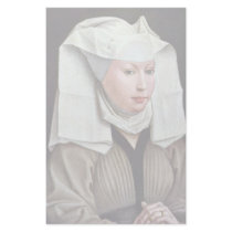 Portrait Of A Woman By Weyden Rogier Van Der Stationery Design