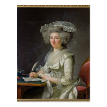 Portrait of a Woman, c.1787 Postcards