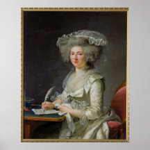 Portrait of a Woman, c.1787 Print