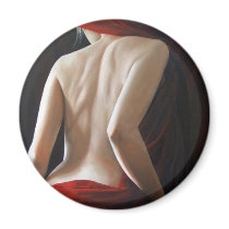 Portrait of a Woman magnets by Modernlifeform Portrait of a Woman magnets