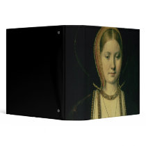 Portrait of a woman, possibly Catherine of Aragon Vinyl Binders