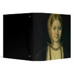 Portrait of a woman, possibly Catherine of Aragon binders