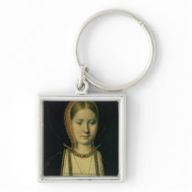 Portrait of a woman, possibly Catherine of Aragon Keychains