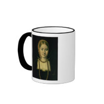 Portrait of a woman, possibly Catherine of Aragon Coffee Mug