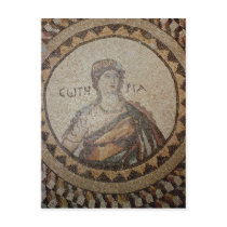 Portrait of a woman post card
