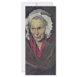 Portrait Of A Woman Suffering From Obsessive Envy, rack cards