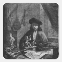 Portrait of a Young Artist, engraved by Stickers