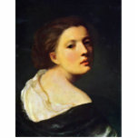 Portrait Of A Young Girl By Greuze Jean-Baptiste ( Photo Cut Out
