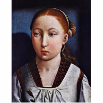 Portrait Of A Young Girl (Joanna The Mad?) By Flan Photo Sculptures
