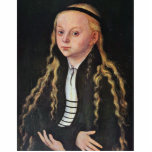 Portrait Of A Young Girl (Magdalena Luther?) By Cr Photo Cut Outs