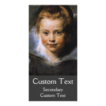 Portrait of a Young Girl Photo Cards