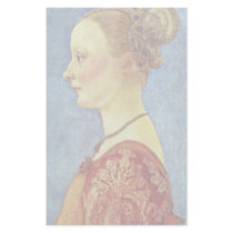 Portrait Of A Young Lady By Pollaiuolo Antonio Stationery Design