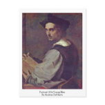 Portrait Of A Young Man By Andrea Del Sarto Postcards