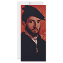 Portrait Of A Young Man By Lotto Lorenzo (Best Qua Rack Card