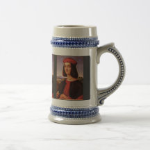 Portrait Of A Young Man By Raffael (Best Quality) Coffee Mugs