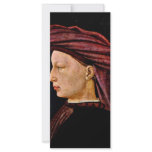Portrait Of A Young Man In Profile By Masaccio (Be Rack Card