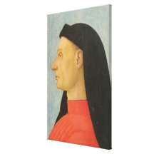 Portrait of a Young Man Stretched Canvas Print
