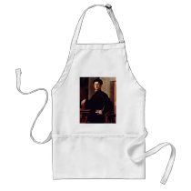 Portrait Of A Young Man With Book Apron