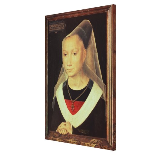 Portrait of a Young Woman, 1480 Gallery Wrapped Canvas