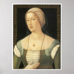 Portrait of a Young Woman, c. 1508 Poster