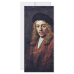 Portrait Of A Younger Man (Titus?) Personalized Rack Card
