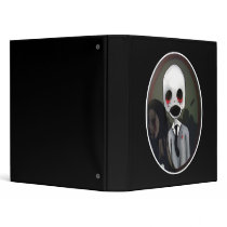 portrait of a zombie binders