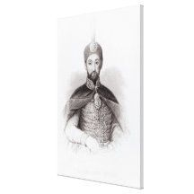 Portrait of Abdulmecit Stretched Canvas Prints