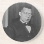 Portrait of Abolitionist Booker T  Washington Drink Coaster