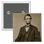 Portrait of Abraham Lincoln (1809-65) (b/w photo) Pins