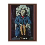 Portrait Of Achille Emperaire By Paul Cézanne postcards