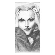 Portrait of Actress photo cards