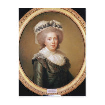 Portrait of Adelaide de France  1791 Post Cards